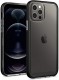 Husa smartphone Caseology Skyfall, compatibila cu Iphone 12 / Iphone 12 Pro , neagra. Poza 1